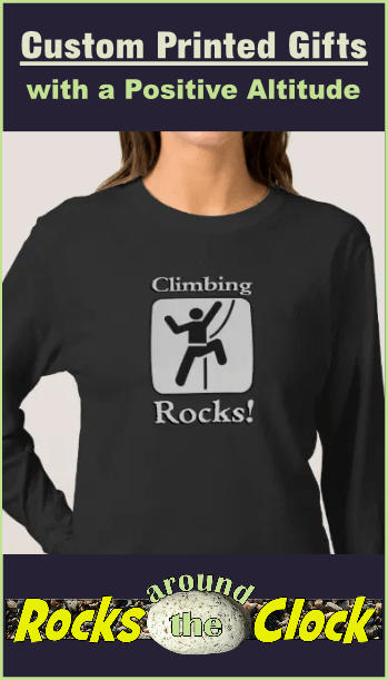 Vertical Banner Ad - Climbing Rocks T-shirt (womans)